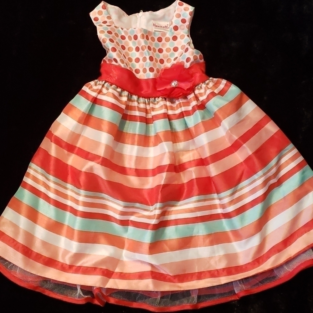 NANNETTE Sleeveless Party Dress EUC 24 Tulle